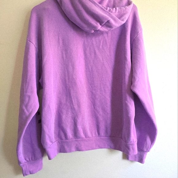 AVIATOR NATION, Venice Relaxed Pullover Hoodie - Neon Purple,Size Small (Unisex) - Picture 10 of 14